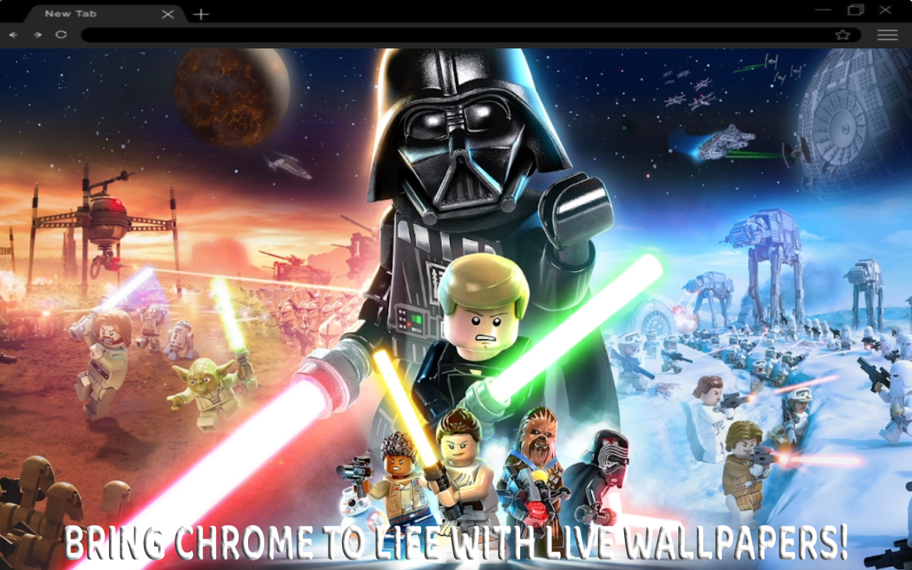 LEGO Star Wars: Clash of Darkness and Light Live Wallpaper - 截图 2