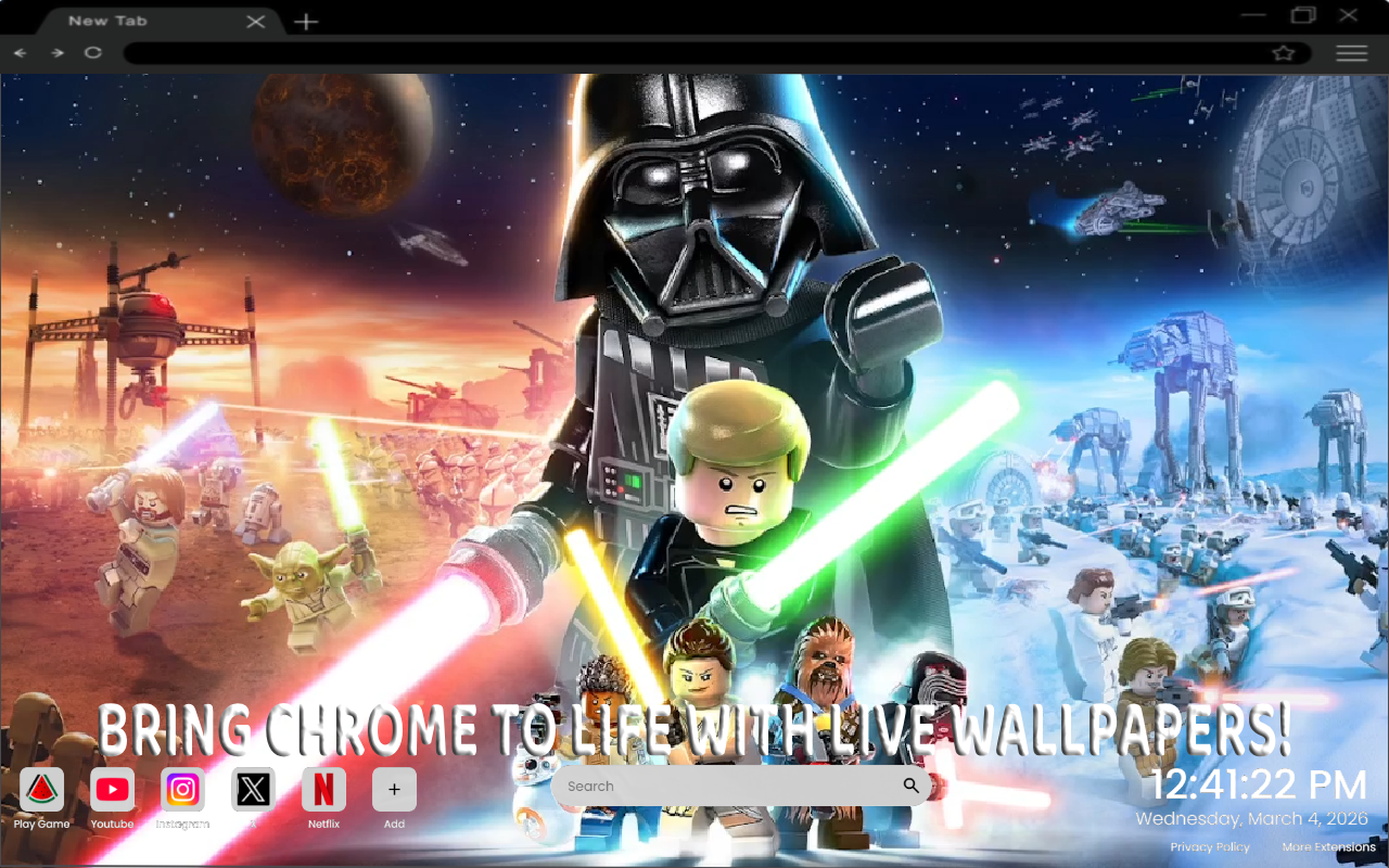 LEGO Star Wars: Clash of Darkness and Light Live Wallpaper - 截图 4