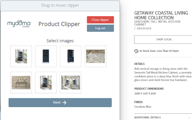 Mydoma Studio NEXT Product Clipper - 截图 2