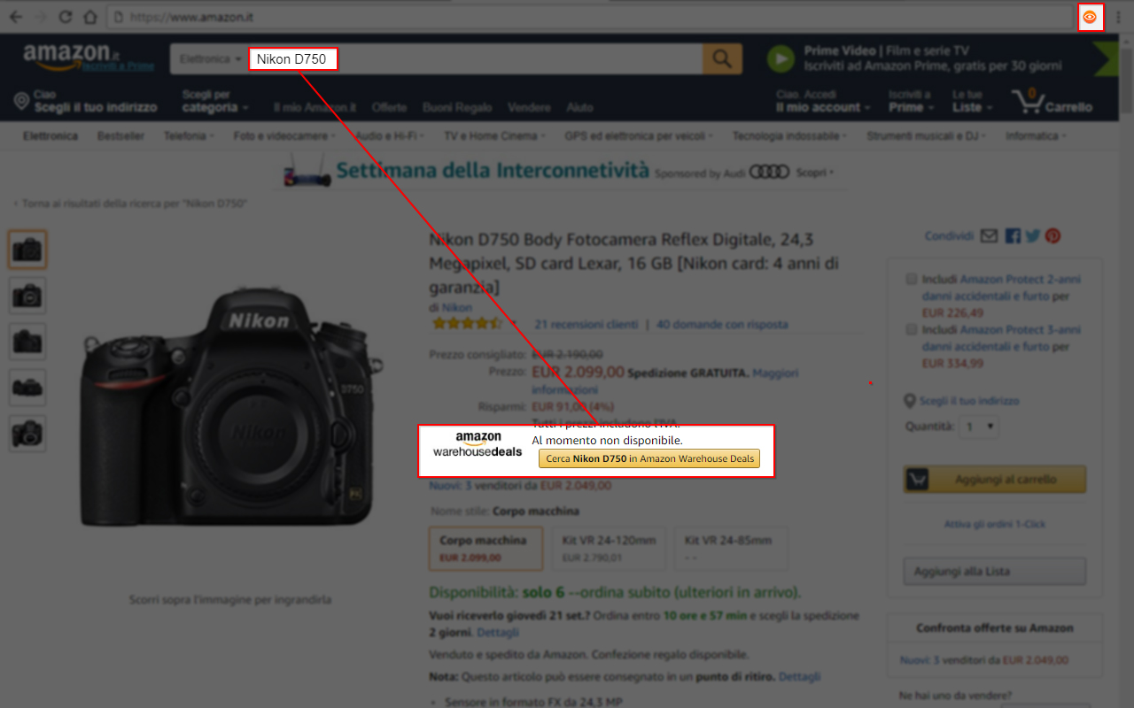 Amazon Warehouse Deals Finder - 截图 2
