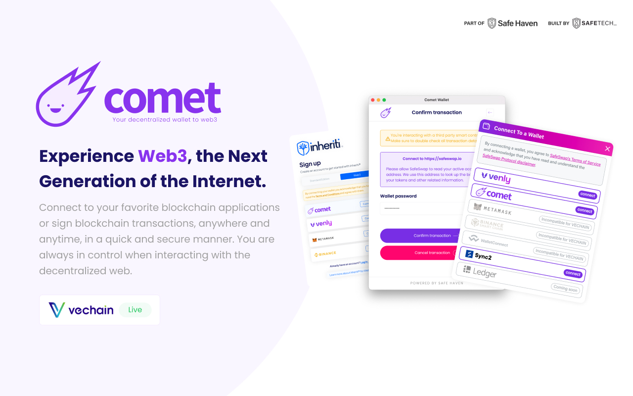 Comet Wallet - 截图 4