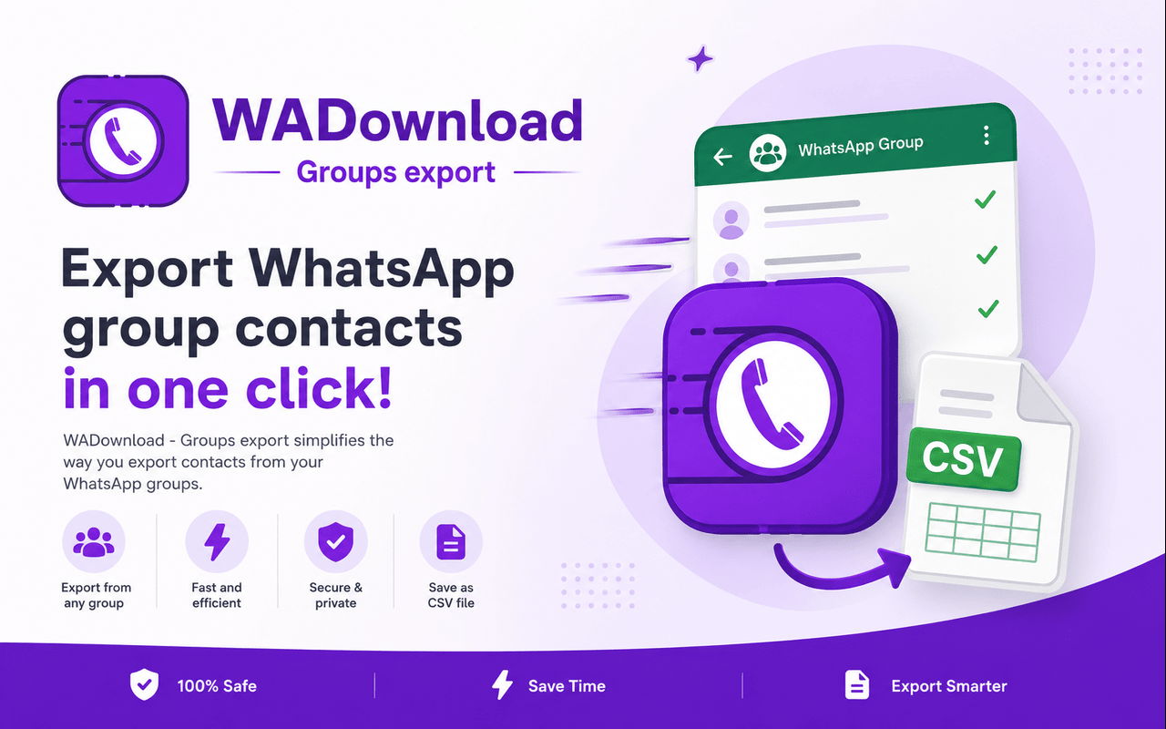 WADownload - Groups export - 截图 2