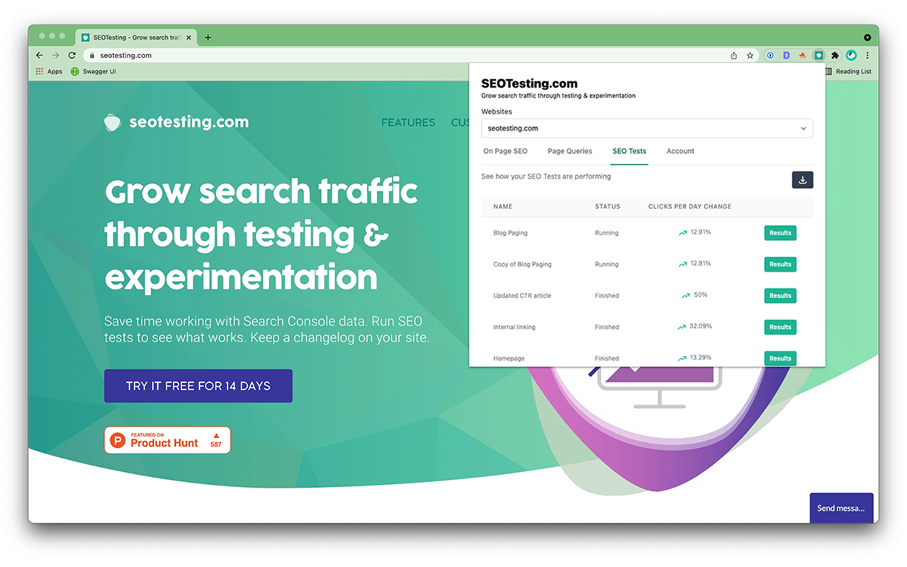 SEOTesting - 截图 3