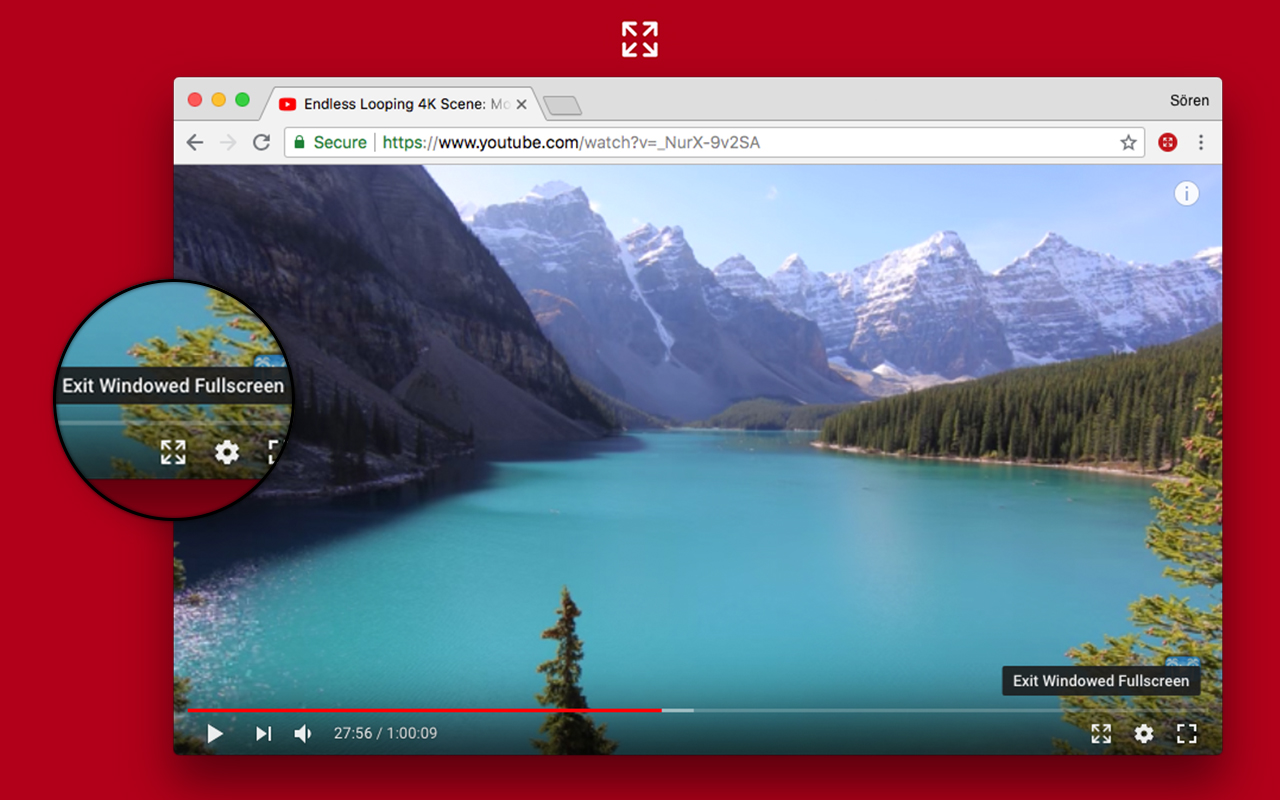 YouTube Inline Fullscreen - 截图 2
