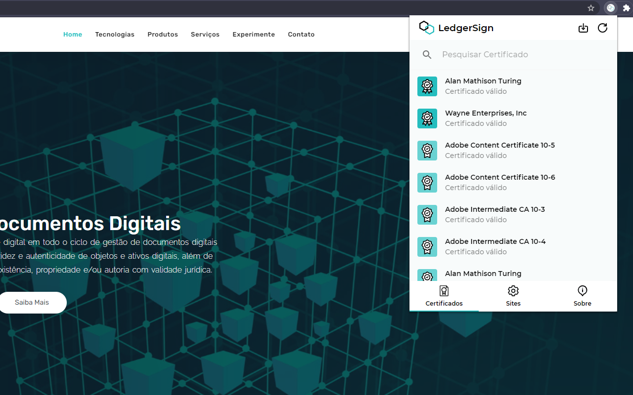 LedgerSign - 截图 1