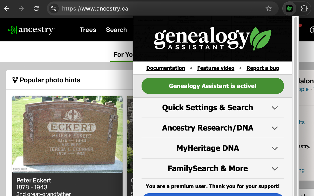 Genealogy Assistant - 截图 3