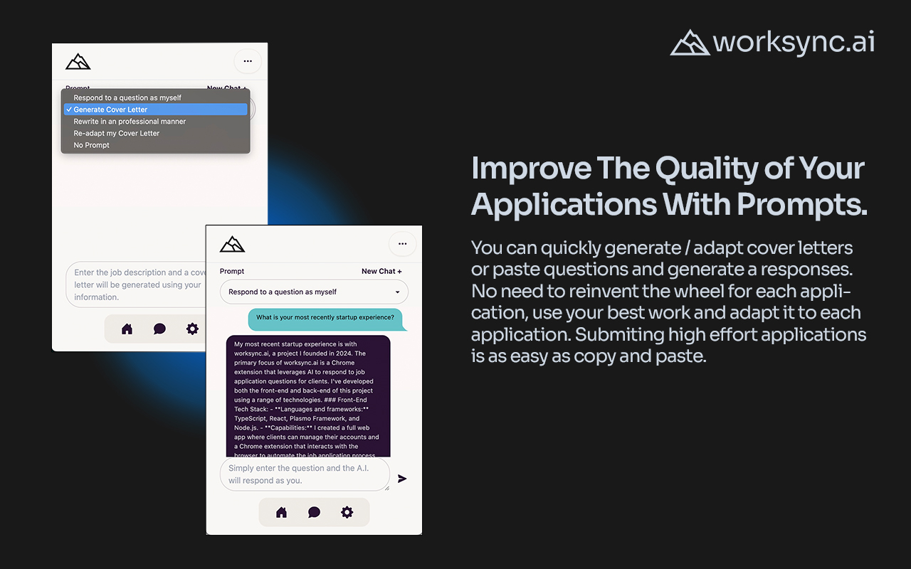Worksync.AI - Job Search Companion - 截图 2