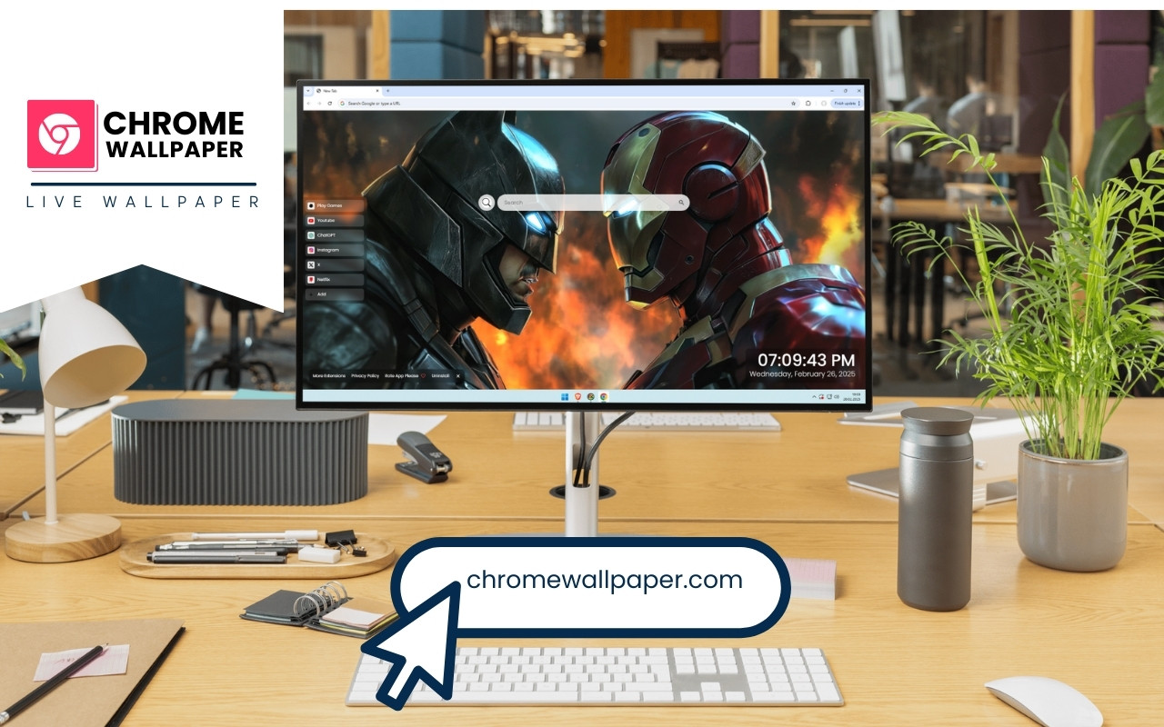 Iron Man vs Batman Live Wallpaper - 截图 2