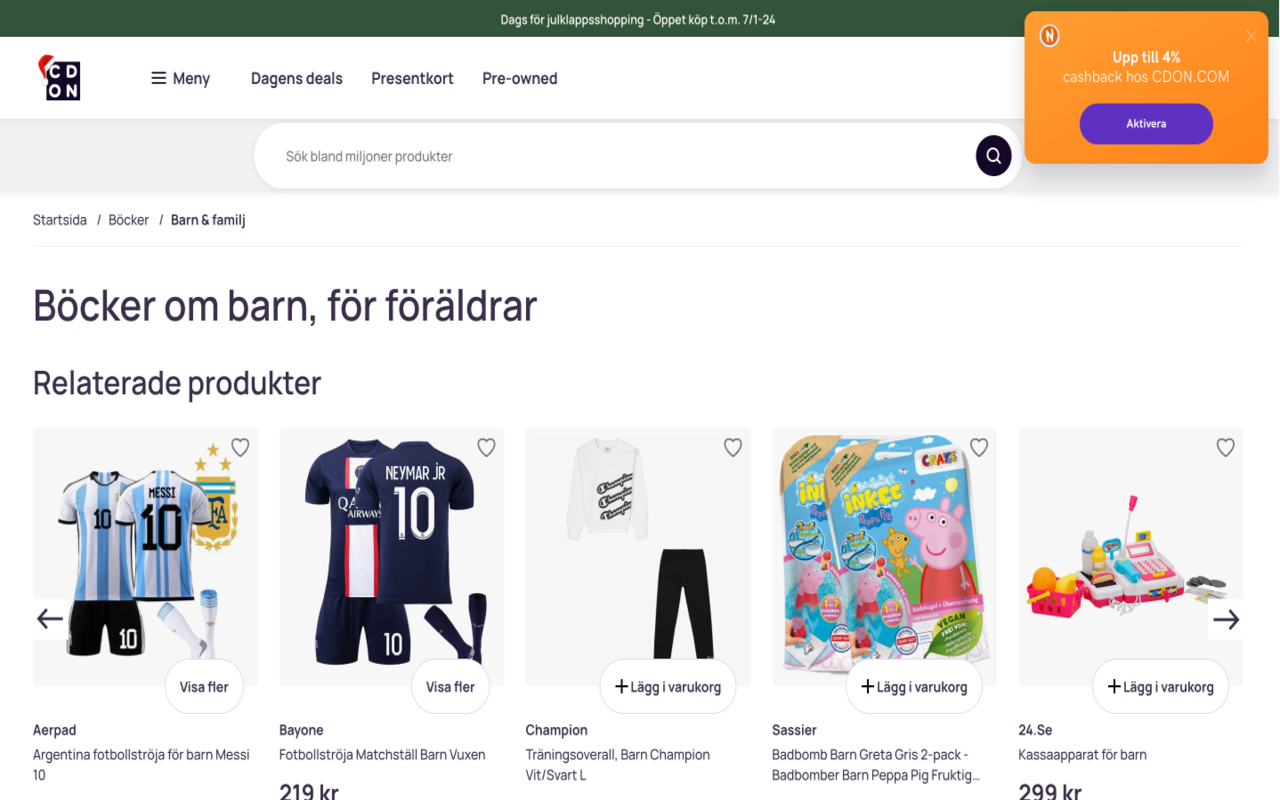 Nowo.se – Spara när du handlar! - 截图 3