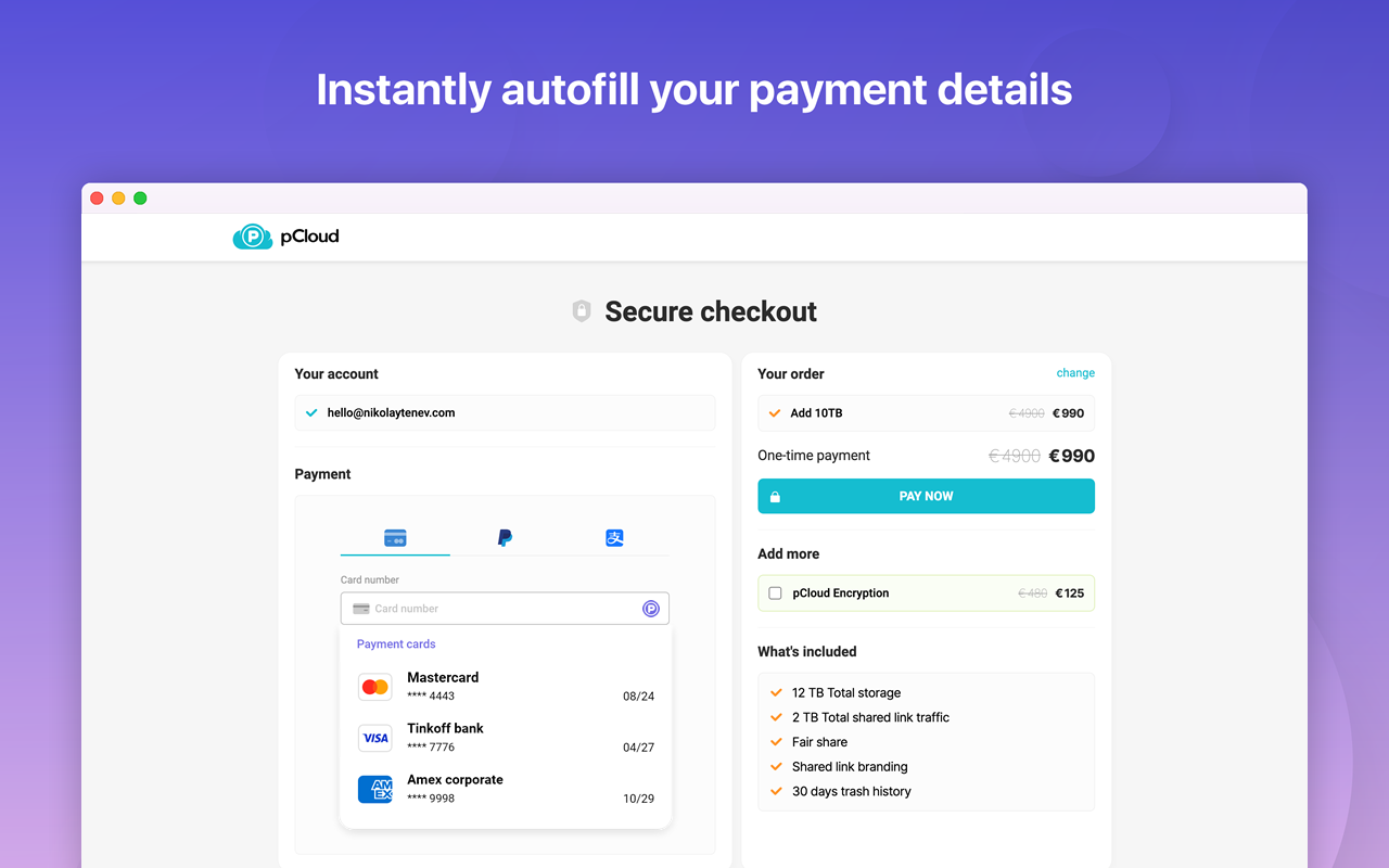 pCloud Pass - Password manager - 截图 2