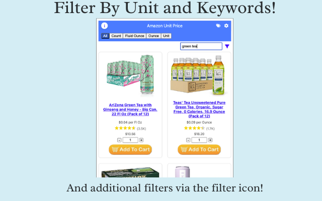 Amazon Unit Price - 截图 4