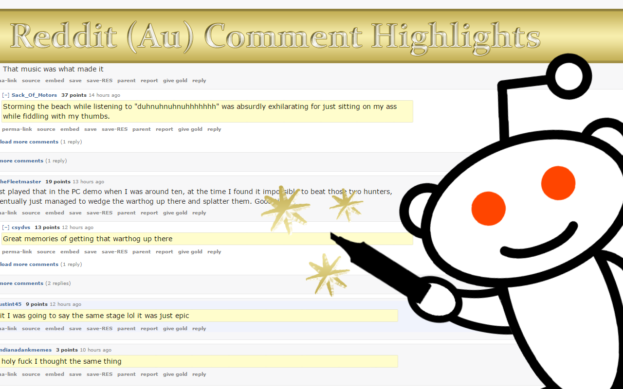 Reddit (Au) Comment Highlights - 截图 2