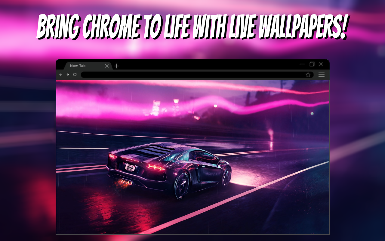 Lamborghini Egypt Live Wallpaper New Tab - 截图 2