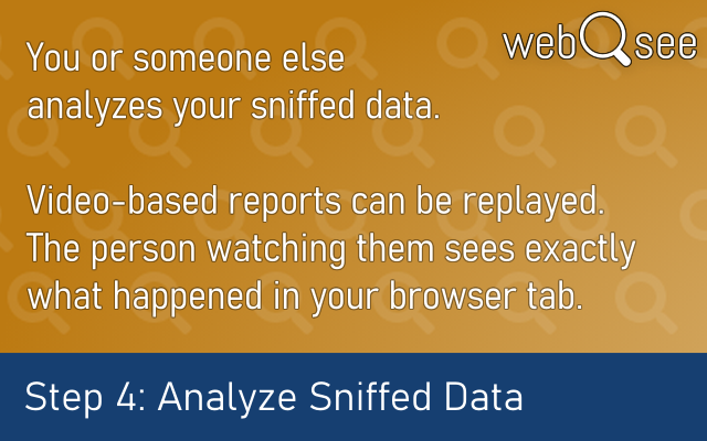 webQsee: Free Website Bug Recorder + Sniffer - 截图 2