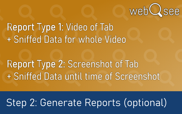 webQsee: Free Website Bug Recorder + Sniffer - 截图 3