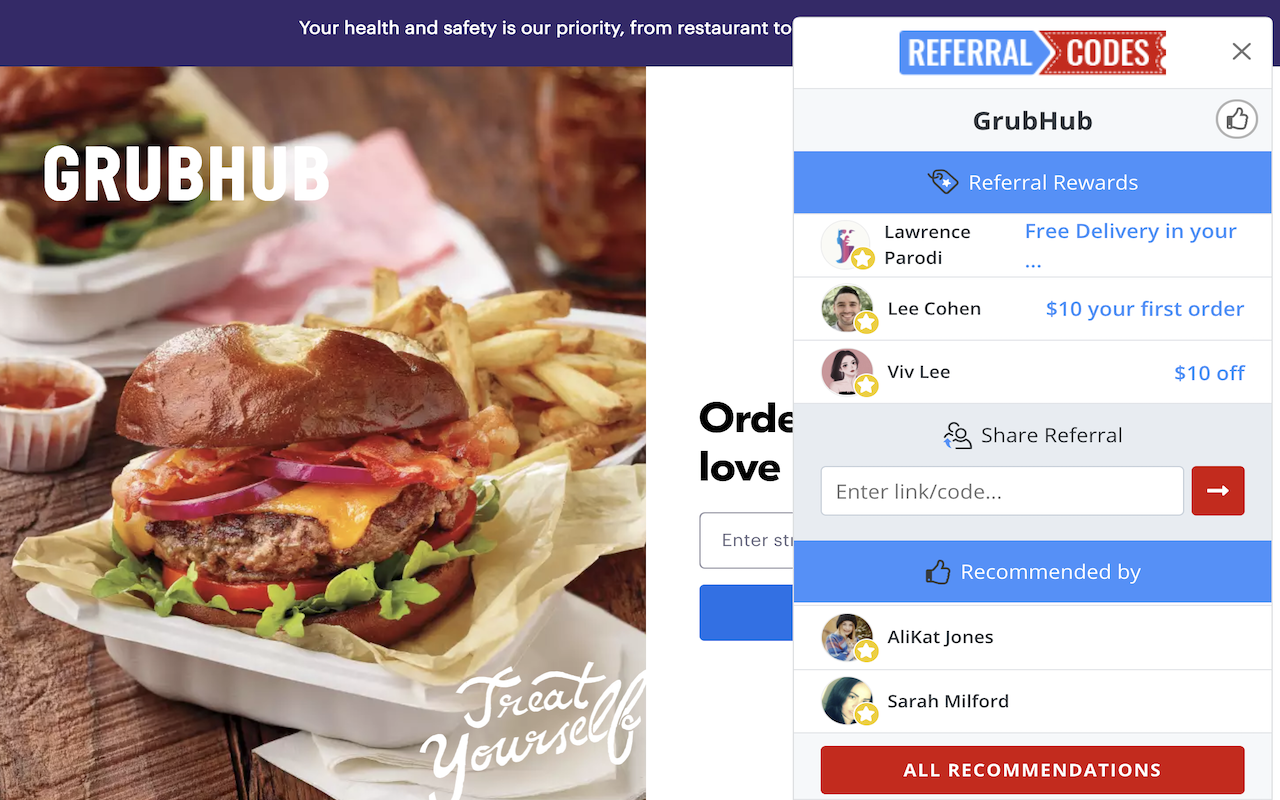Referral Codes Reminder - 截图 3