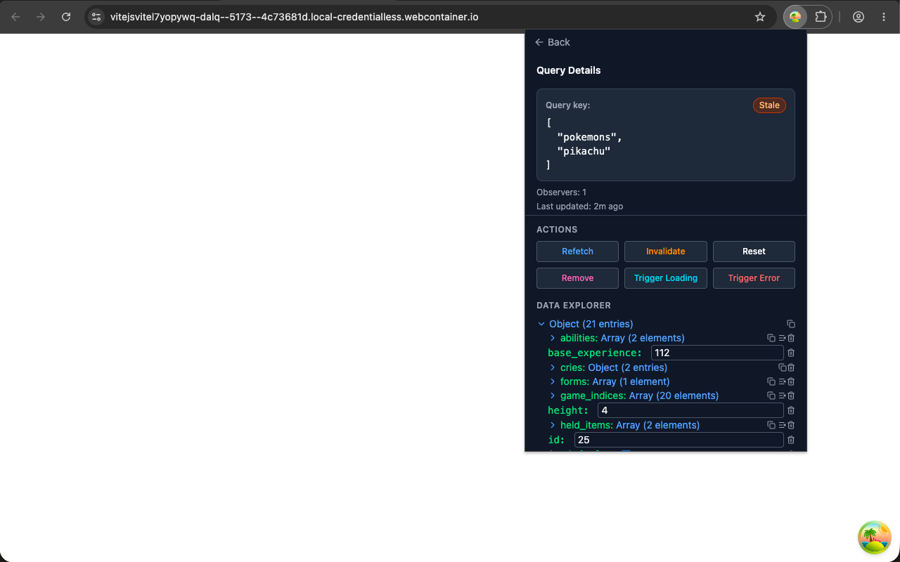 TanStack Query DevTools - 截图 2