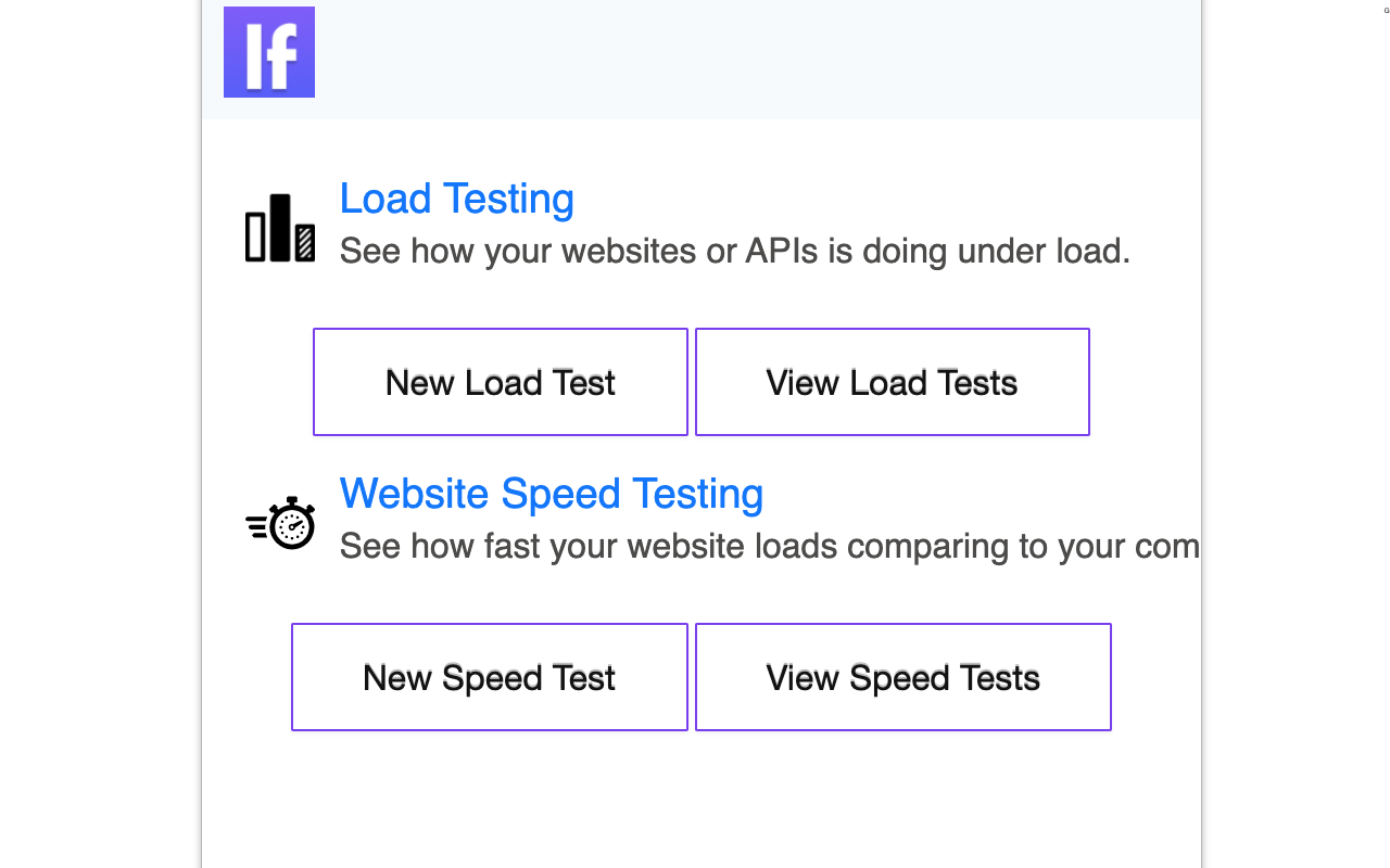 LoadFocus Cloud Load Testing - 截图 2