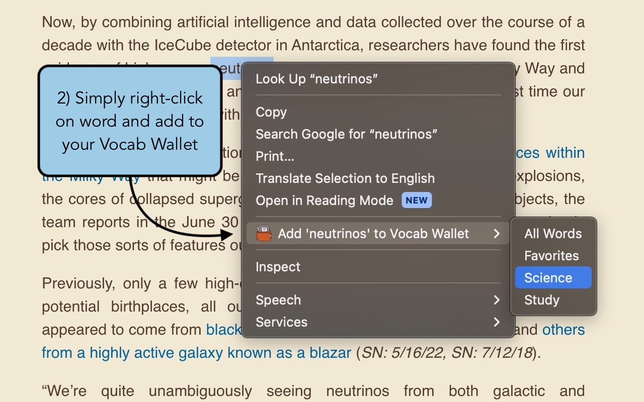Vocab Wallet - Your Online Word Bank and Vocabulary Builder - 截图 4