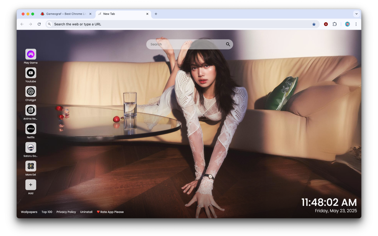 Lisa Newest Photos Wallpaper by Gameograf - 截图 3