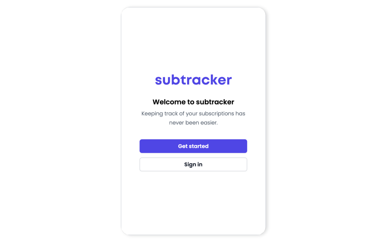 Subtracker: Manage Online Subscriptions - 截图 2