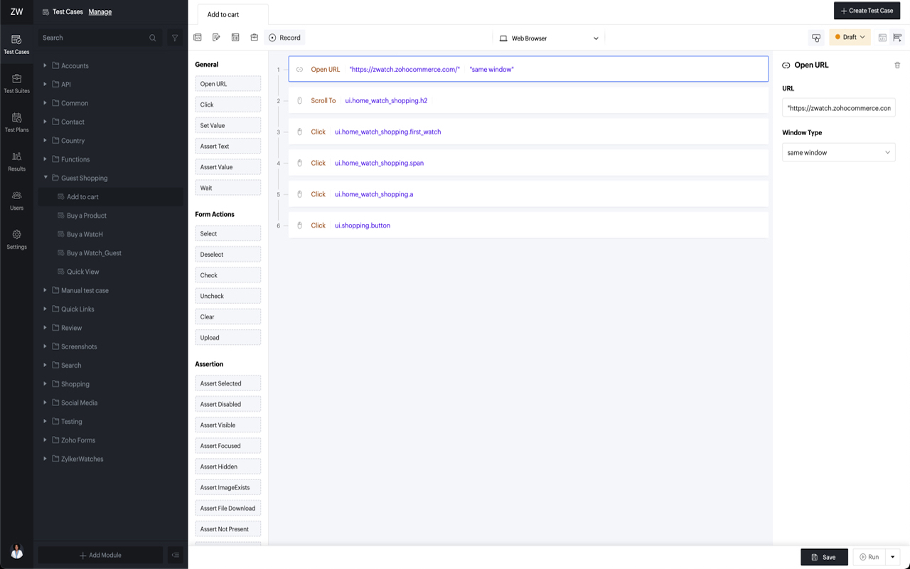 Zoho QEngine Recorder - 截图 2