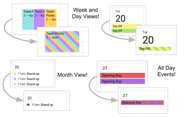 Event Merge for Google Calendar™ (MV3) - 截图 1