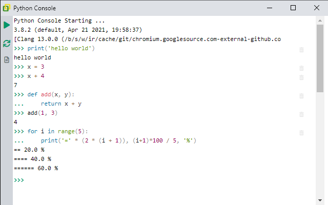 PyConsole: Python shell uncomplicated - 截图 1