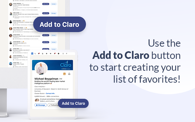 Claro Analytics Job Seeking Sonar™ - 截图 2