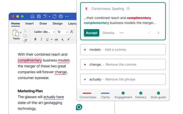 Grammarlyier - Unofficial Grammarly Autocorrect extension - 截图 2
