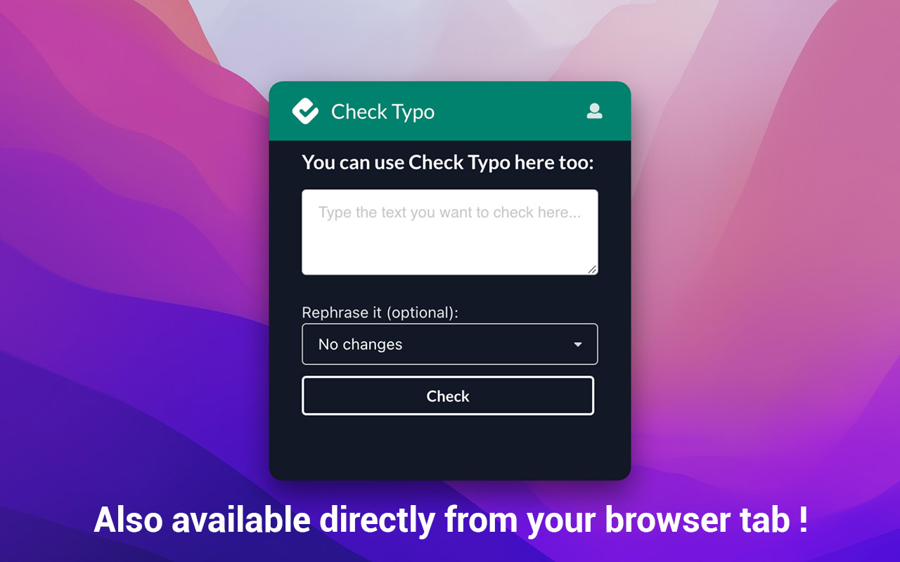Check Typo: AI Spell-checker - 截图 1