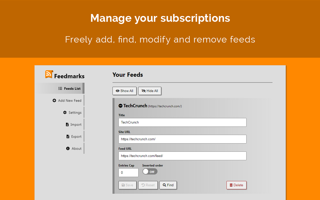 Feedmarks - 截图 4
