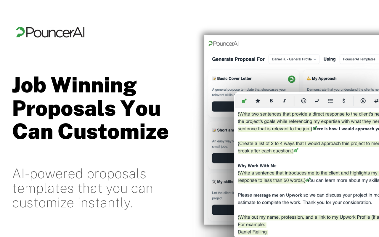 PouncerAI - AI Proposal Tool For Upwork - 截图 2