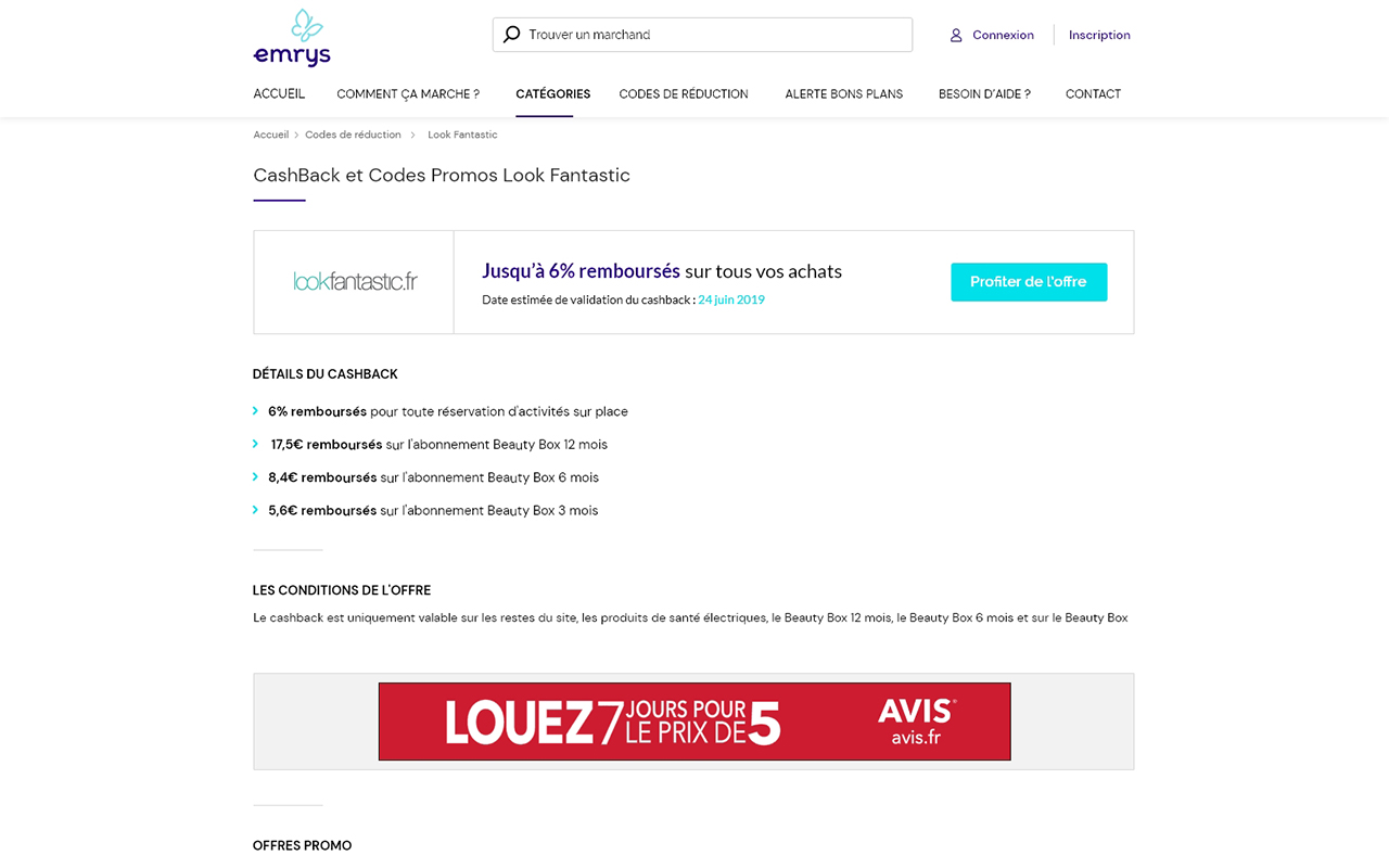 Alerte Bons Plans Emrys la carte - Belgique - 截图 3