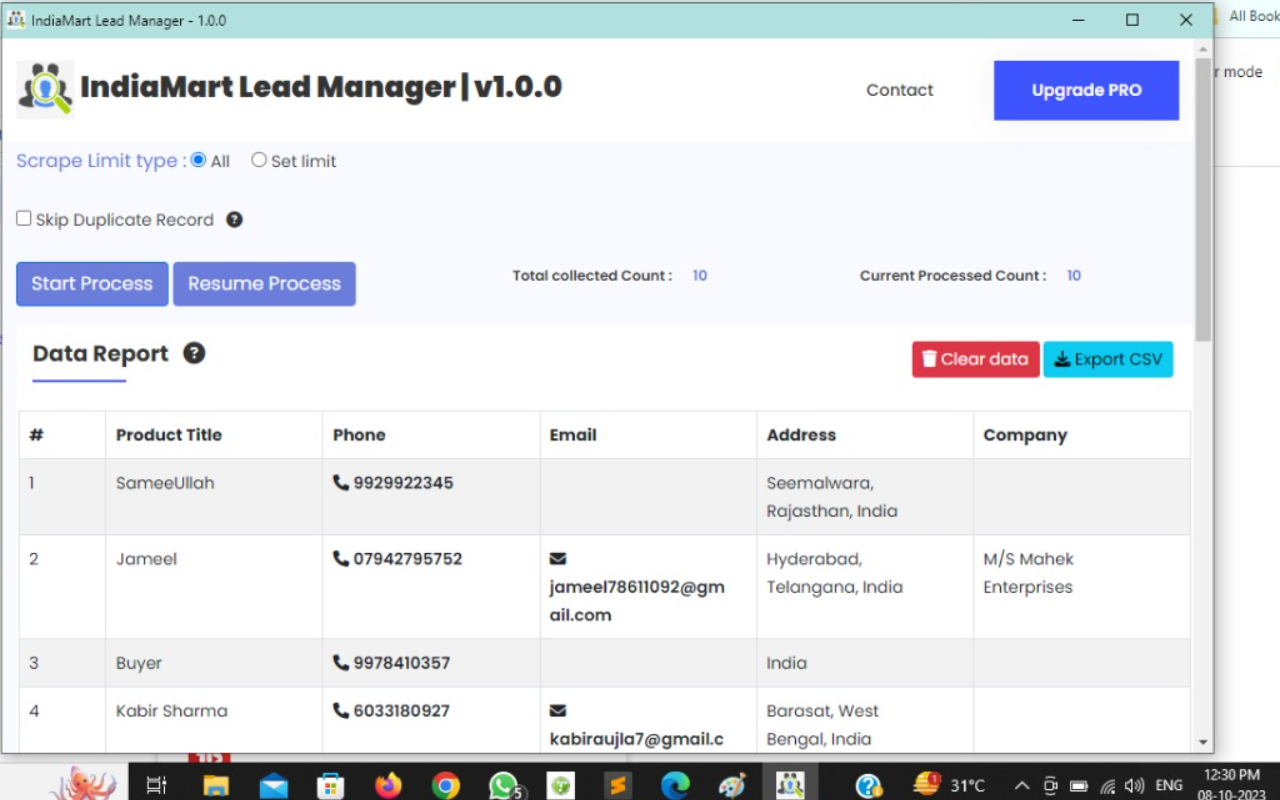 IndiaMART Lead Manager – Export Buyer & Inquiry Leads - 截图 2