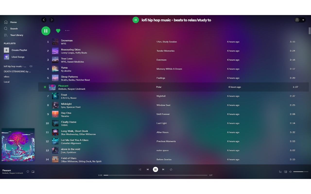 Spotify Dynamic Theme Plus - 截图 5