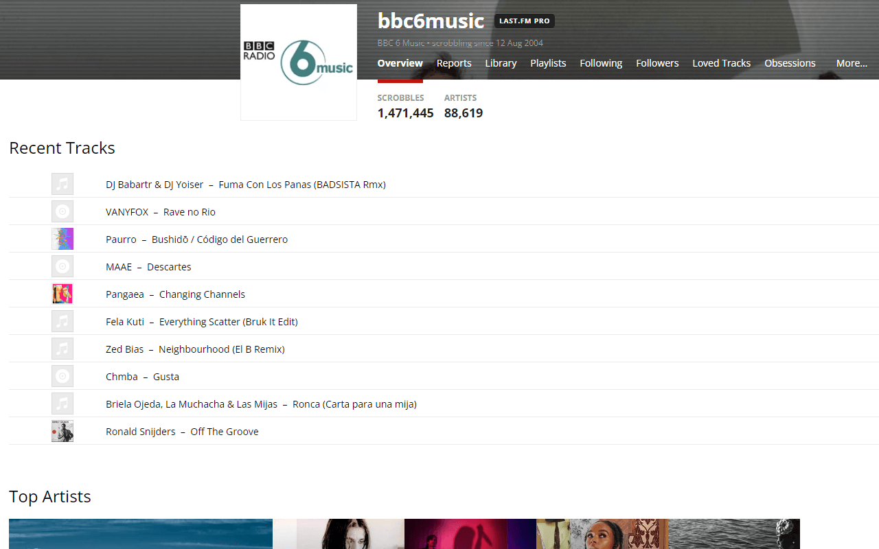 The Last.fm Debloater - 截图 2