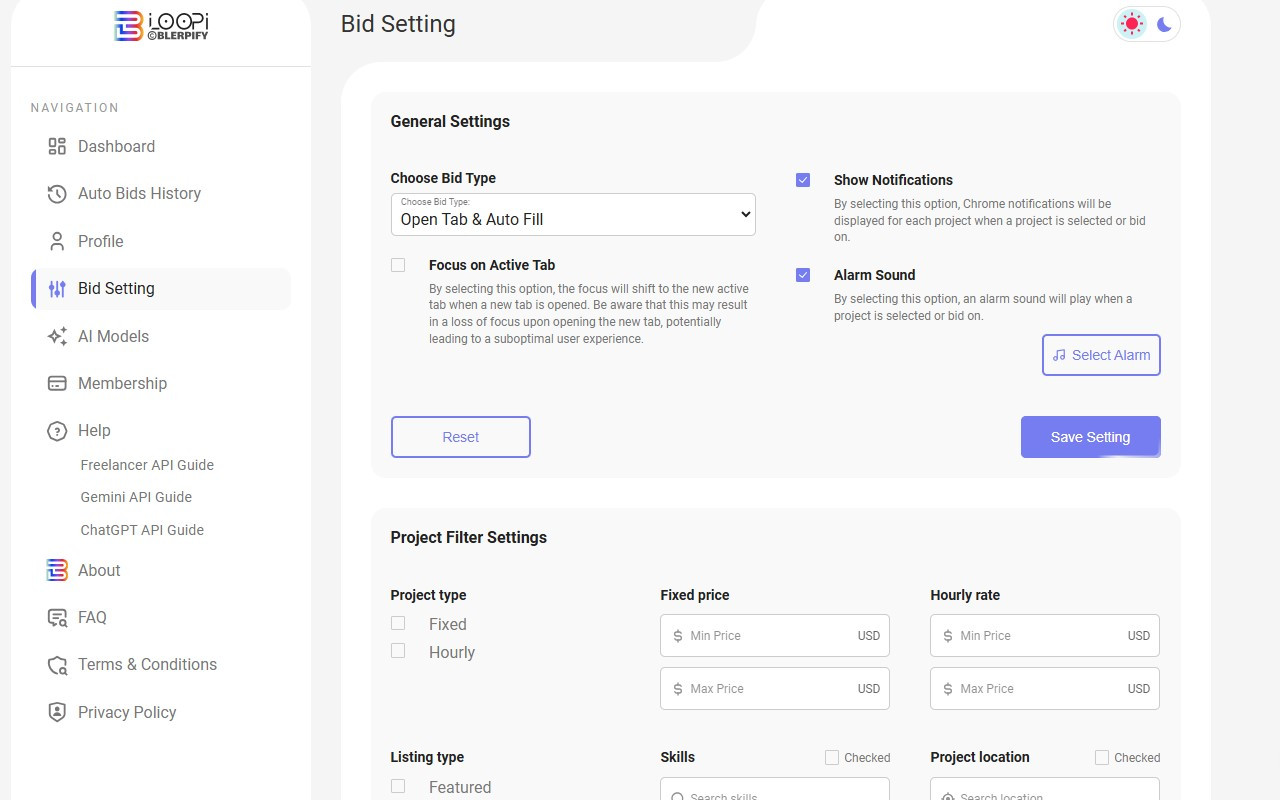 BLOOPI FREELANCER AI ASSISTANT - 截图 3