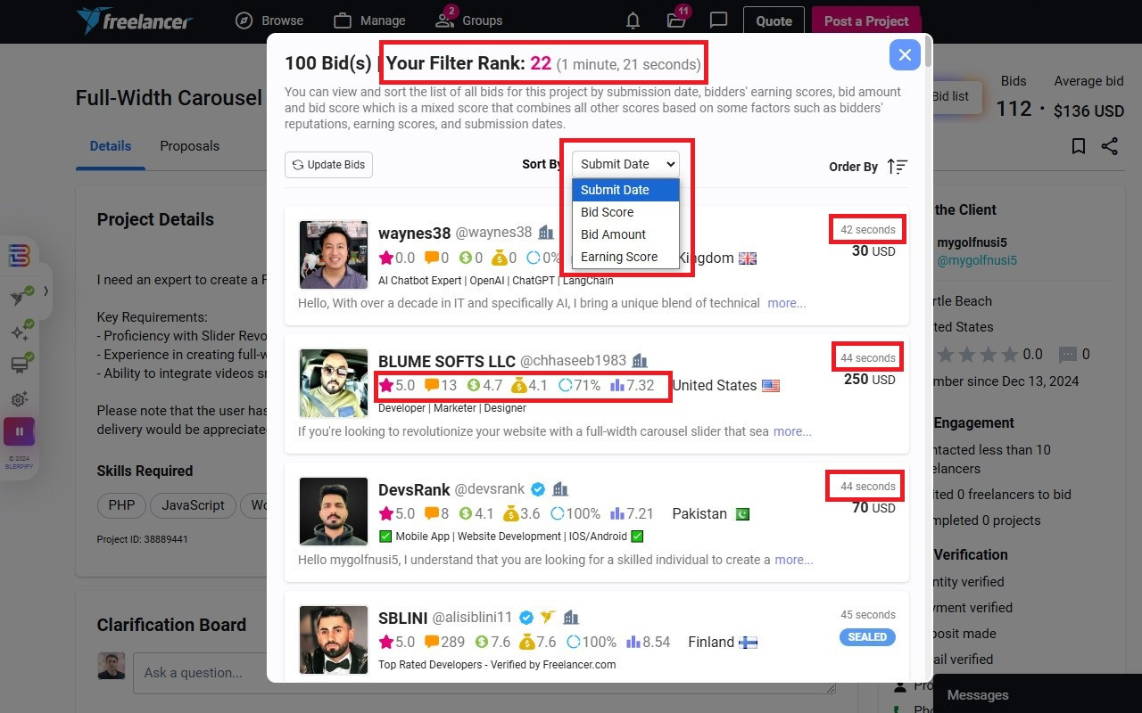 BLOOPI FREELANCER AI ASSISTANT - 截图 5