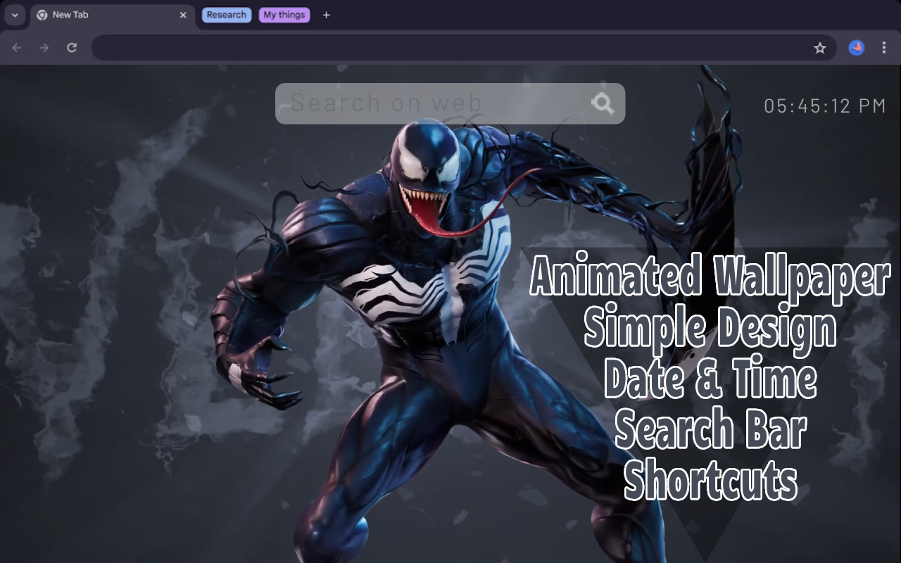 Fortnite Venom Live Wallpaper - 截图 2