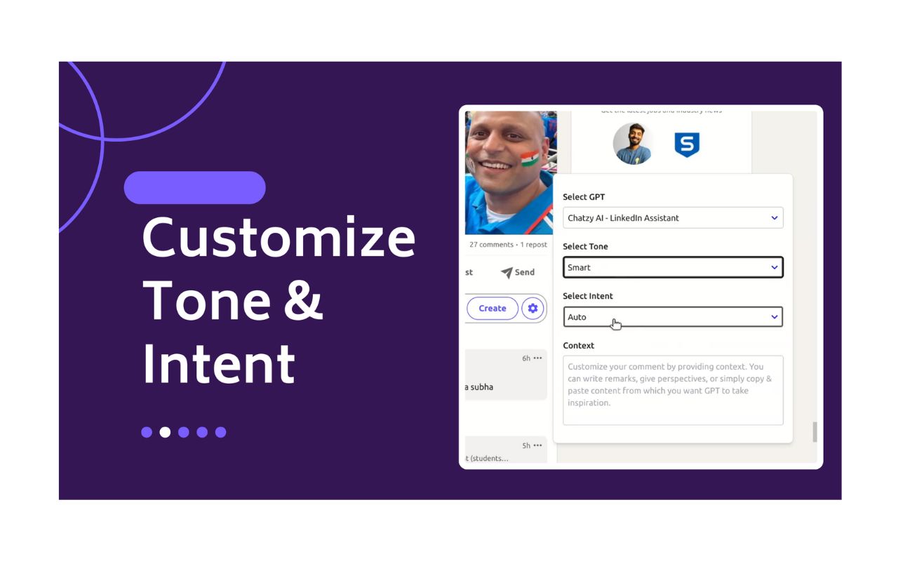Chatzy AI - Linkedin Assistant - 截图 1