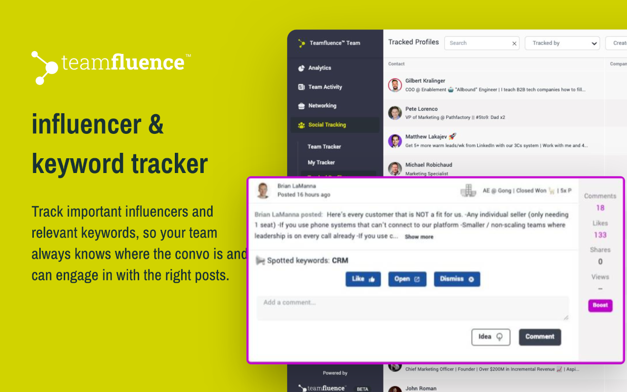 Teamfluence - 截图 5