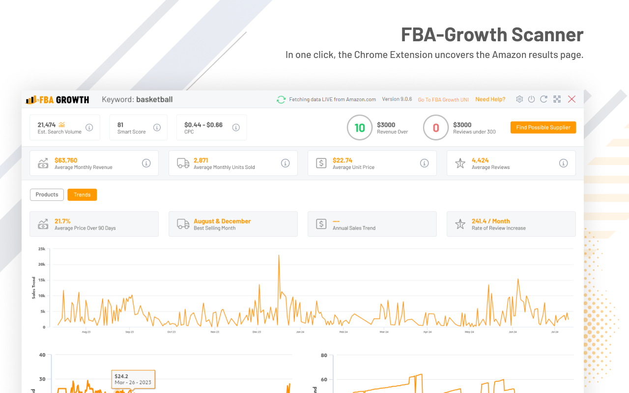 FBA-Growth Scanner - Product Scanner - 截图 4