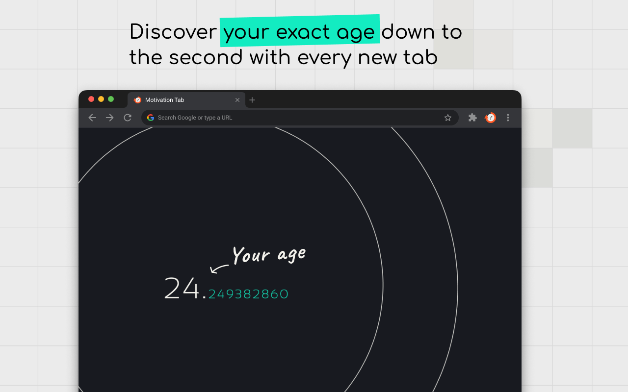 Motivation Tab | Age Counter - 截图 5