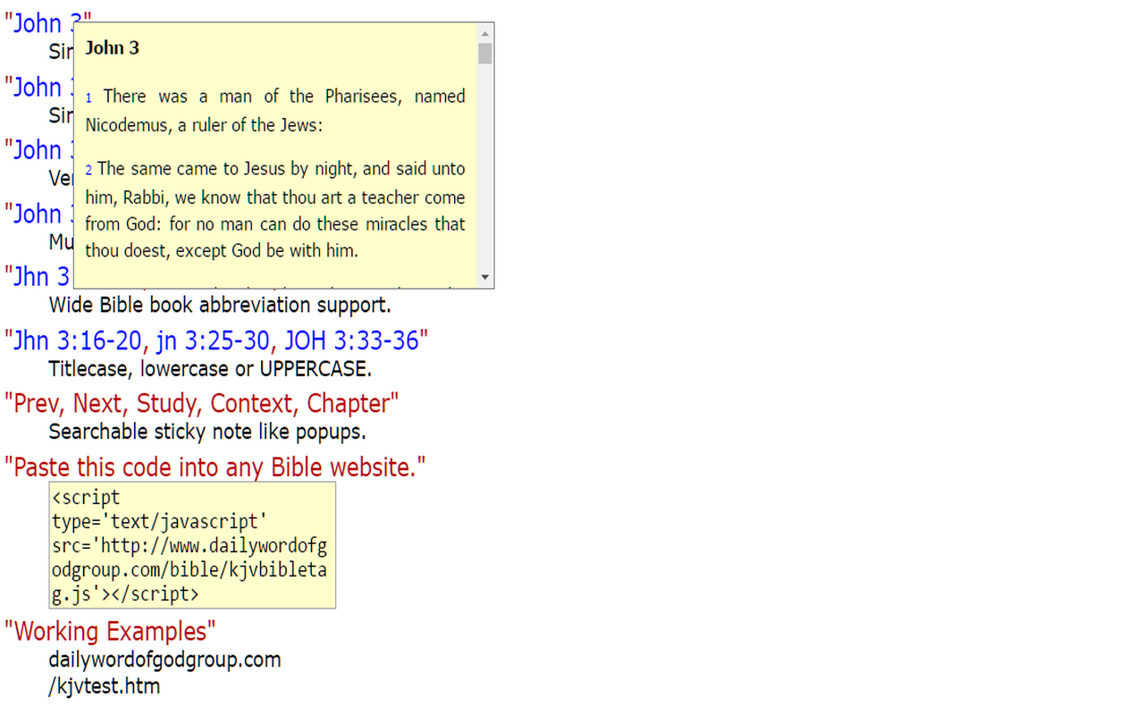 KJV Bible Verse Tagger - 截图 2