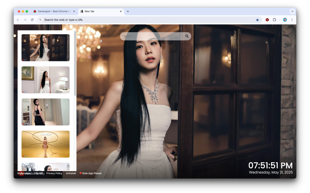 Jisoo Newest Photos Wallpaper by Gameograf - 截图 3