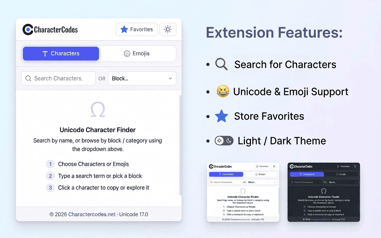 Character / Emoji Finder - 截图 2