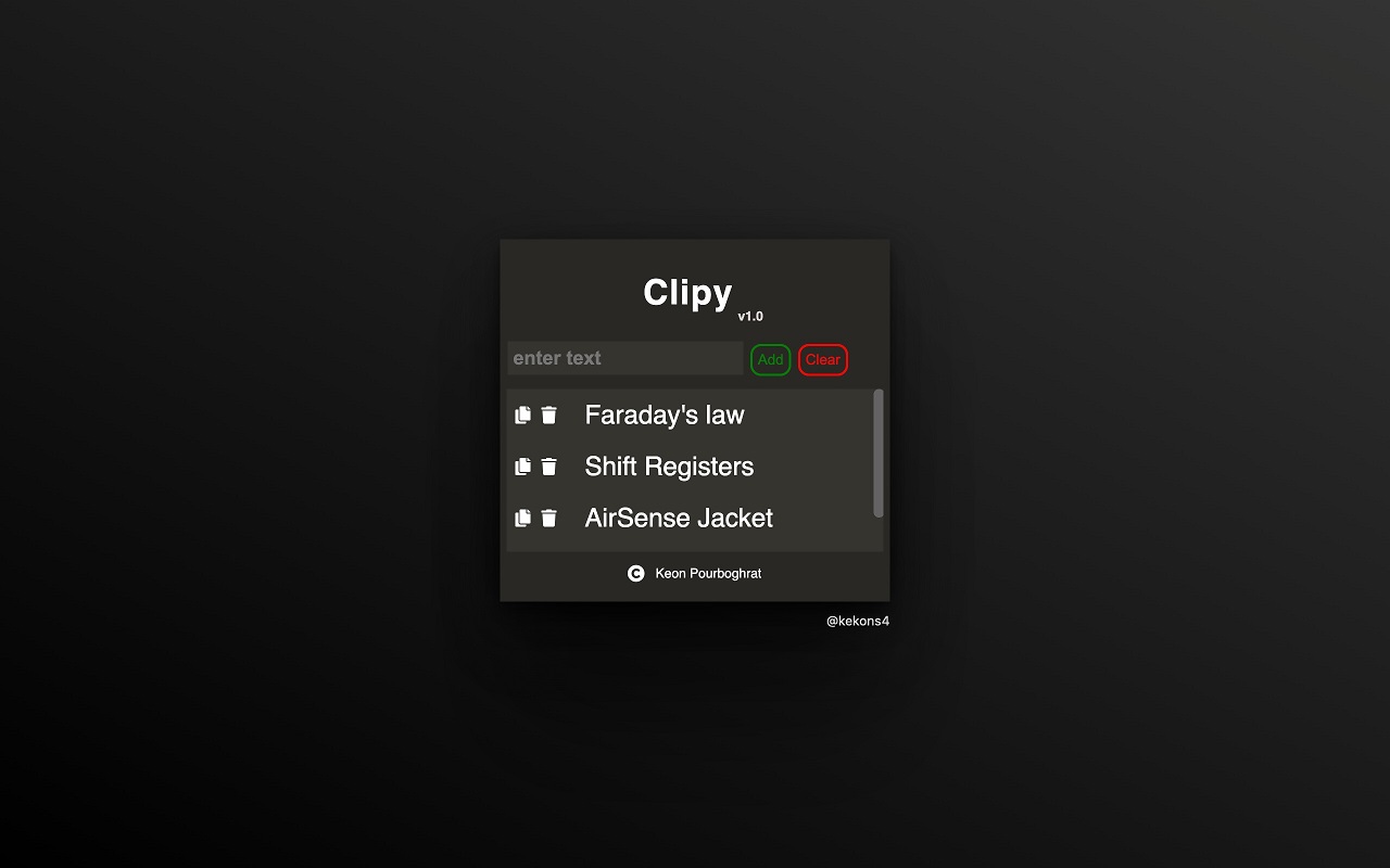 Clipy - 截图 1