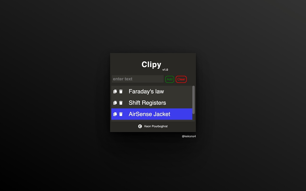 Clipy - 截图 2