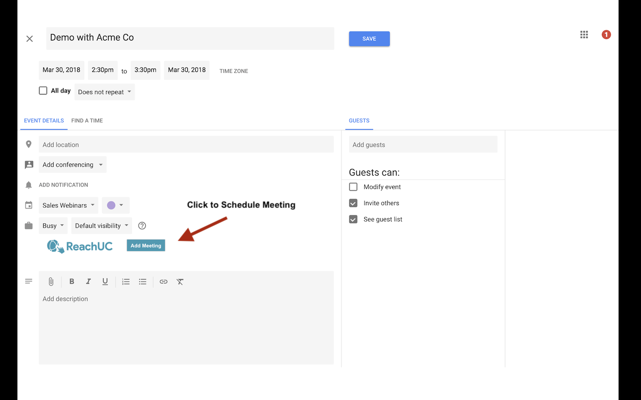ReachUC Chrome Extension - 截图 3